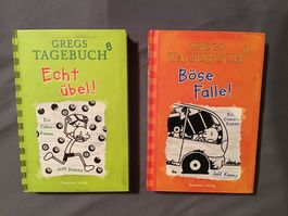 Gregs Tagebuch 8 & 9- Echt übel! Böse Falle! (2 Bde.)