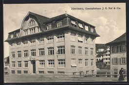 Herisau, Geschäftshaus von J. G. Nef  u