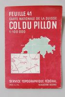 CN de la Suisse, 1 : 100'000, Feuille 36 Col du Pillon