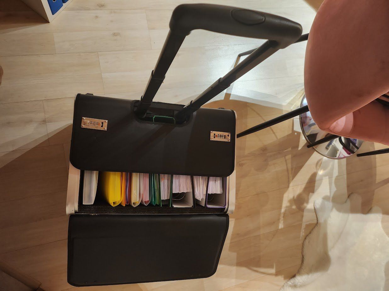 Valigie & Borse: Aktenkoffer "PARMA", mit Trolleysystem – Nuovo (secondo la descrizione) da Luzern venduto da Womeninred 1