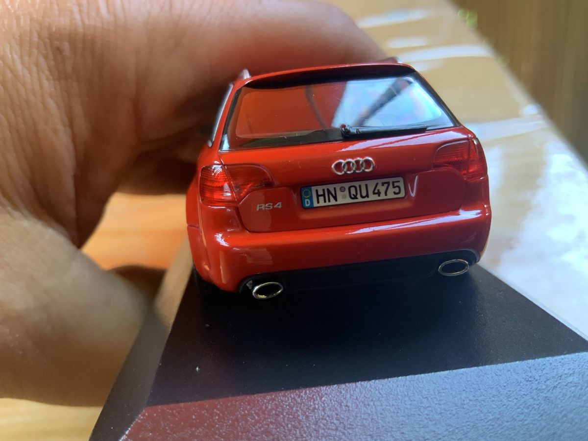 Minichamps Modellini d'auto: Audi RS4 B7 1/43 minichamps – Usato da Lausanne venduto da Shei2014 2