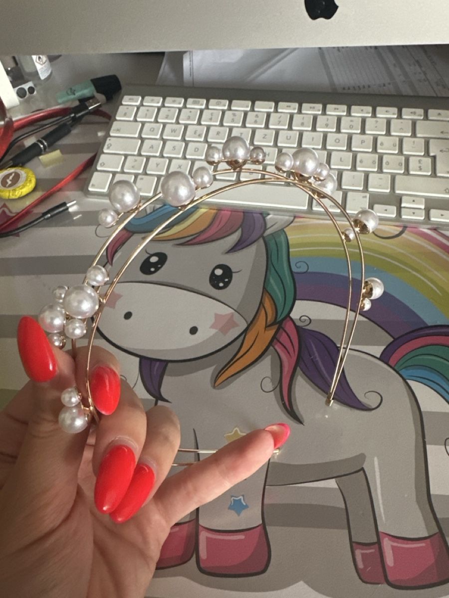 Accessori per capelli: Cerchietto per capelli con perle – Nuovo (secondo la descrizione) da Winterthur venduto da Andrea_dima