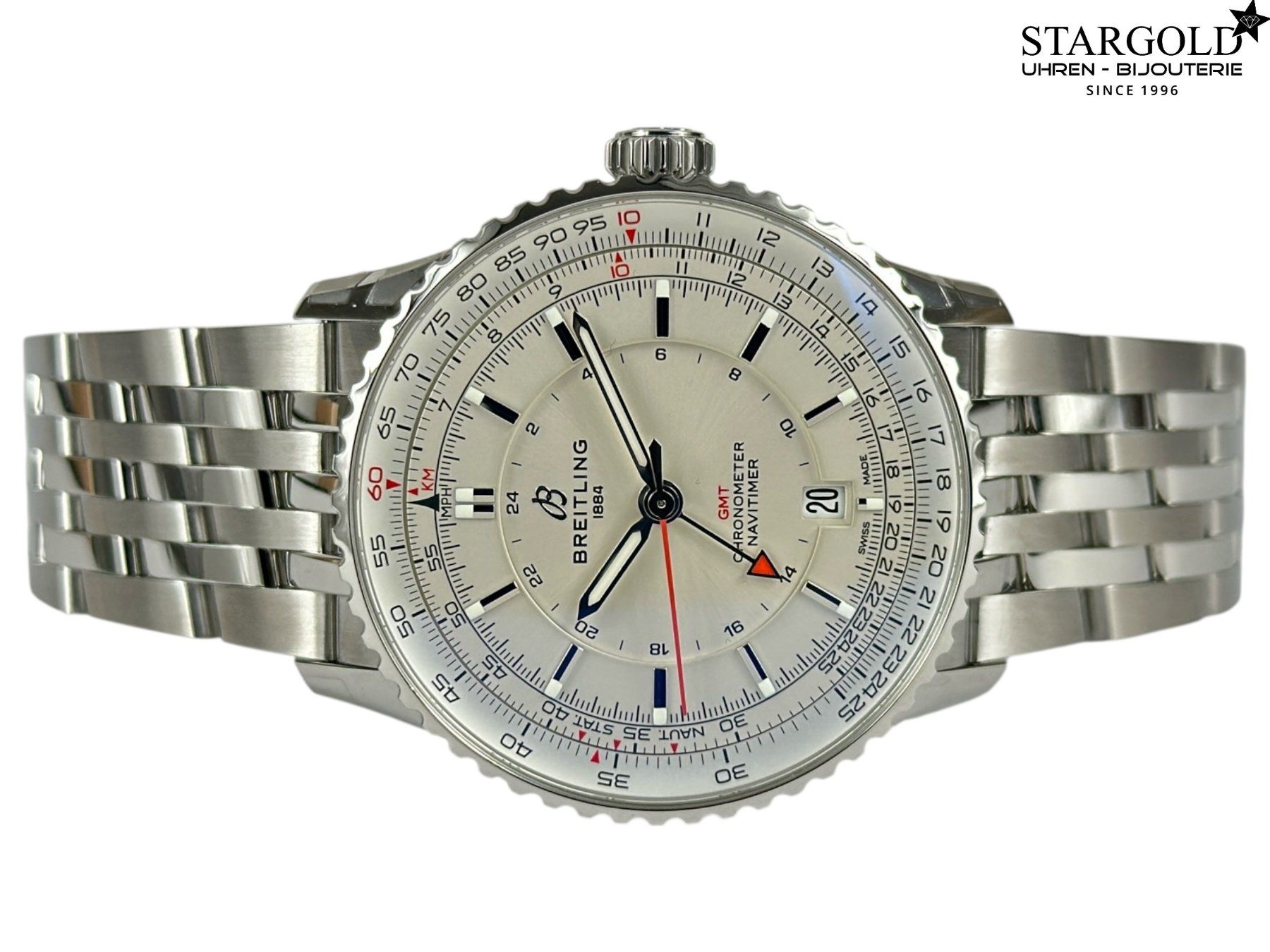 Breitling Orologi: Breitling Navitimer GMT - A32310 – Usato da Zürich venduto da Stargold-Uhren 4