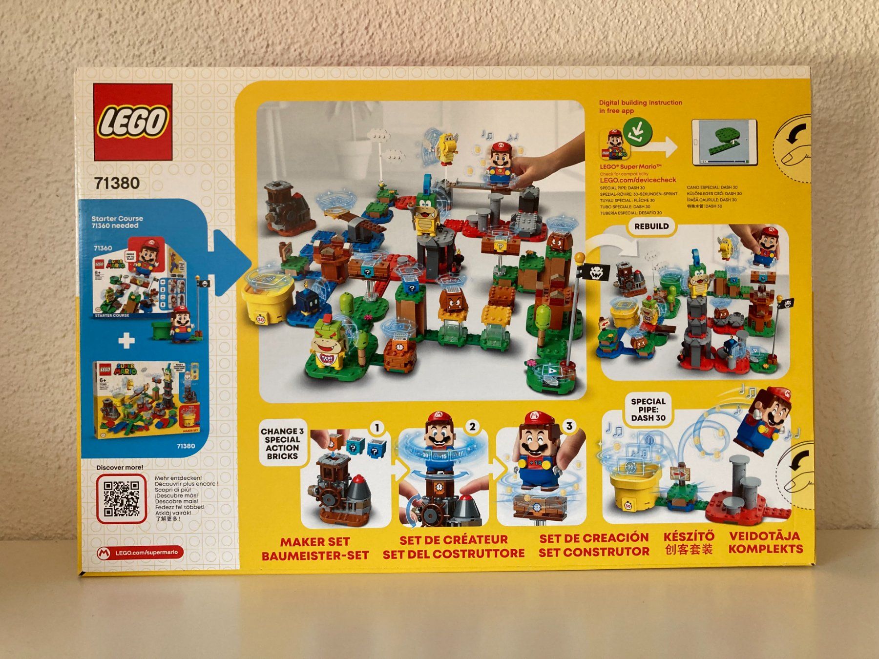 Lego Spielzeuge: Lego Super Mario 71380 Master Your Adventure Maker Set – Neu und originalverpackt aus Beringen von pkr_z622 1