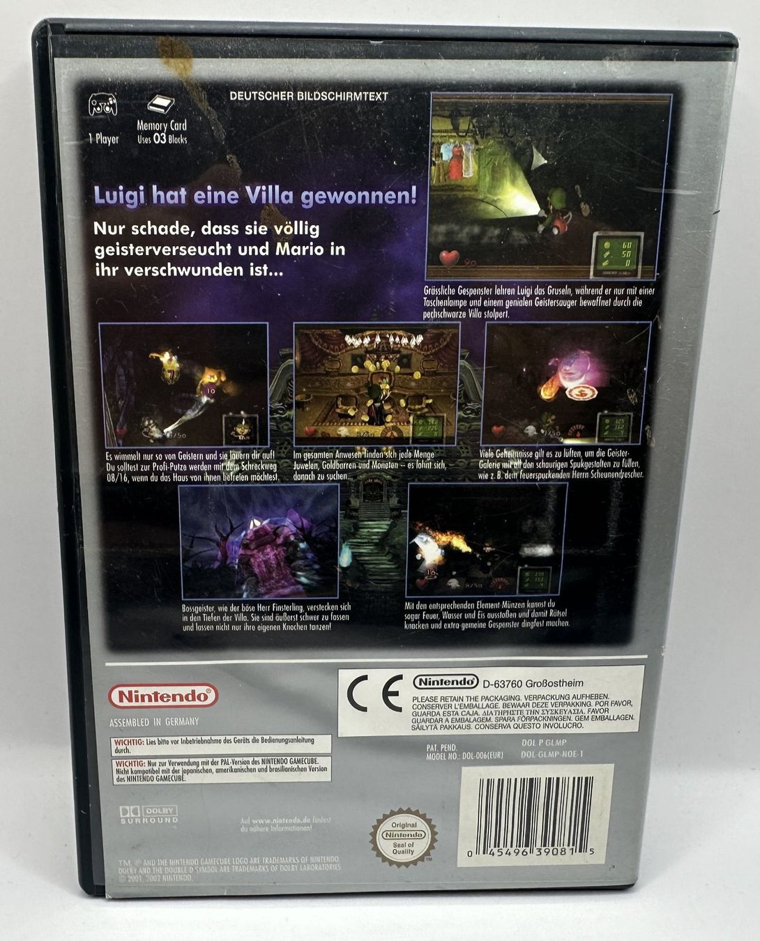Nintendo Spiele: Luigi's Mansion  - Gamecube (OVP) – Gebraucht aus Düdingen von  1