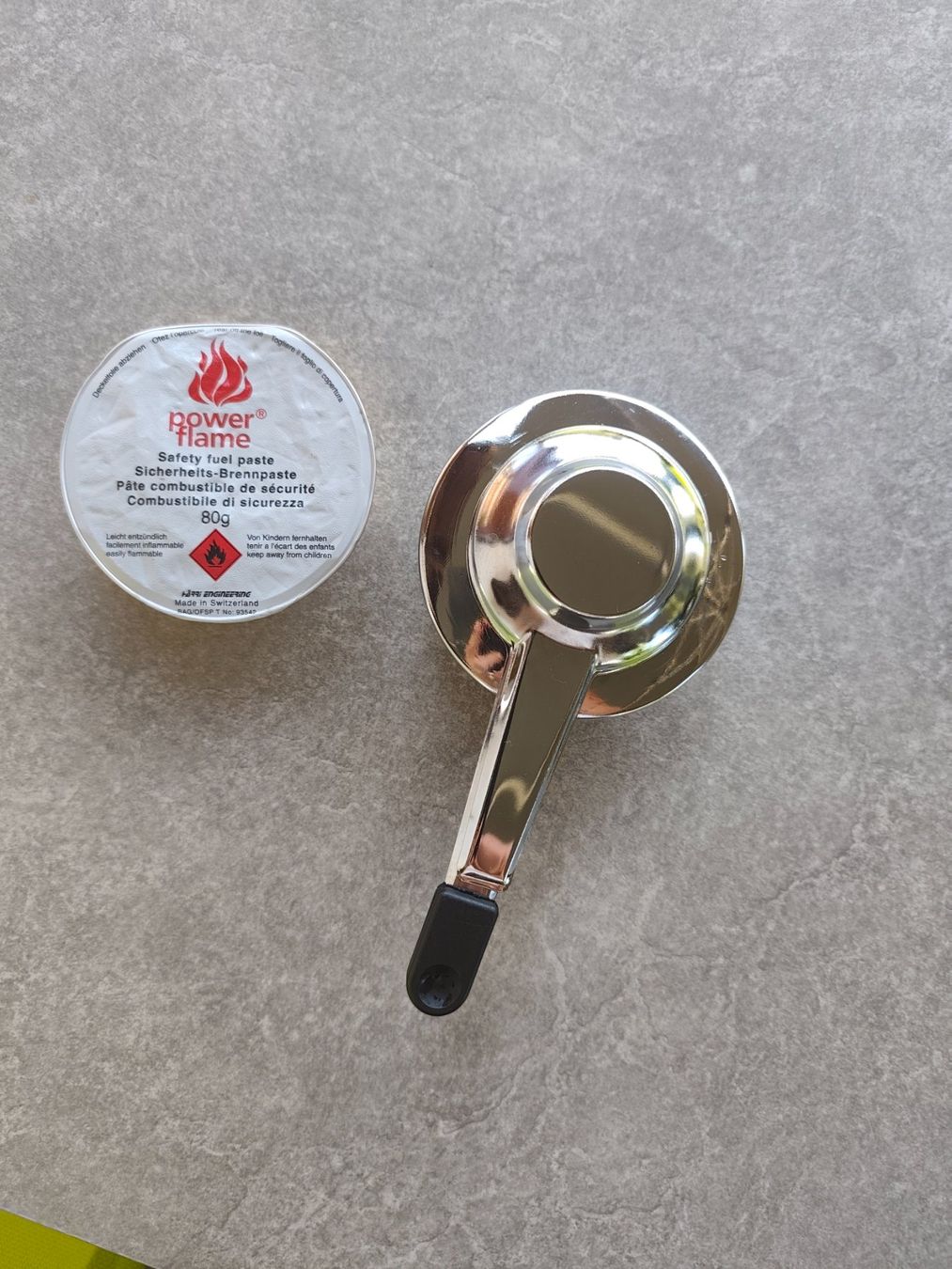 Küchengeräte: Power Flame Pastenbrenner mit 80g Paste ungeoeffnet – Gebraucht aus Eschenbach LU von Orchi
