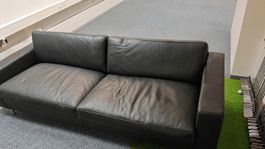 Bolia Ledersofa – Schwarz
