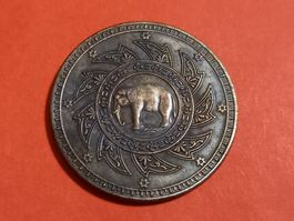 Unbekannte Medaille oder Münze Elephant, 21g