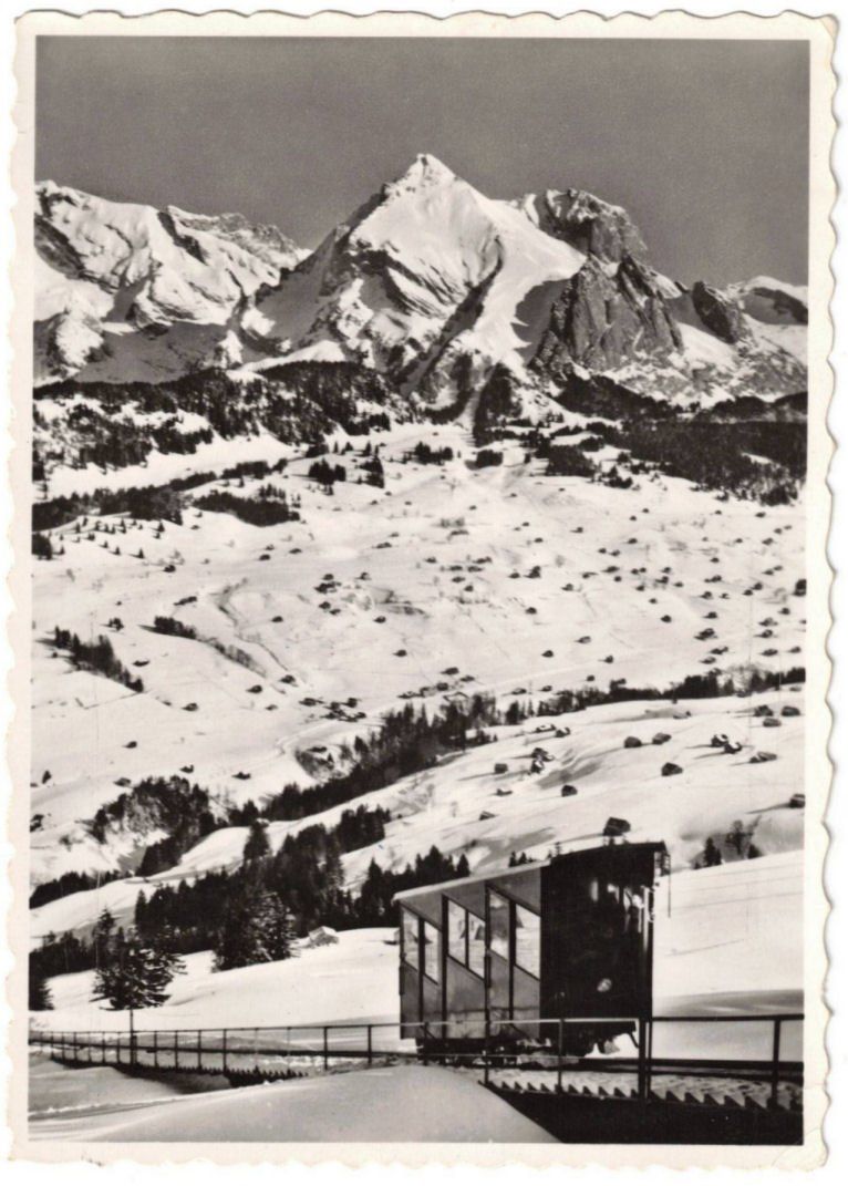 Cartoline postali: Unterwasser - Standseilbahn Iltios – Usato da Binningen venduto da Mountainrider
