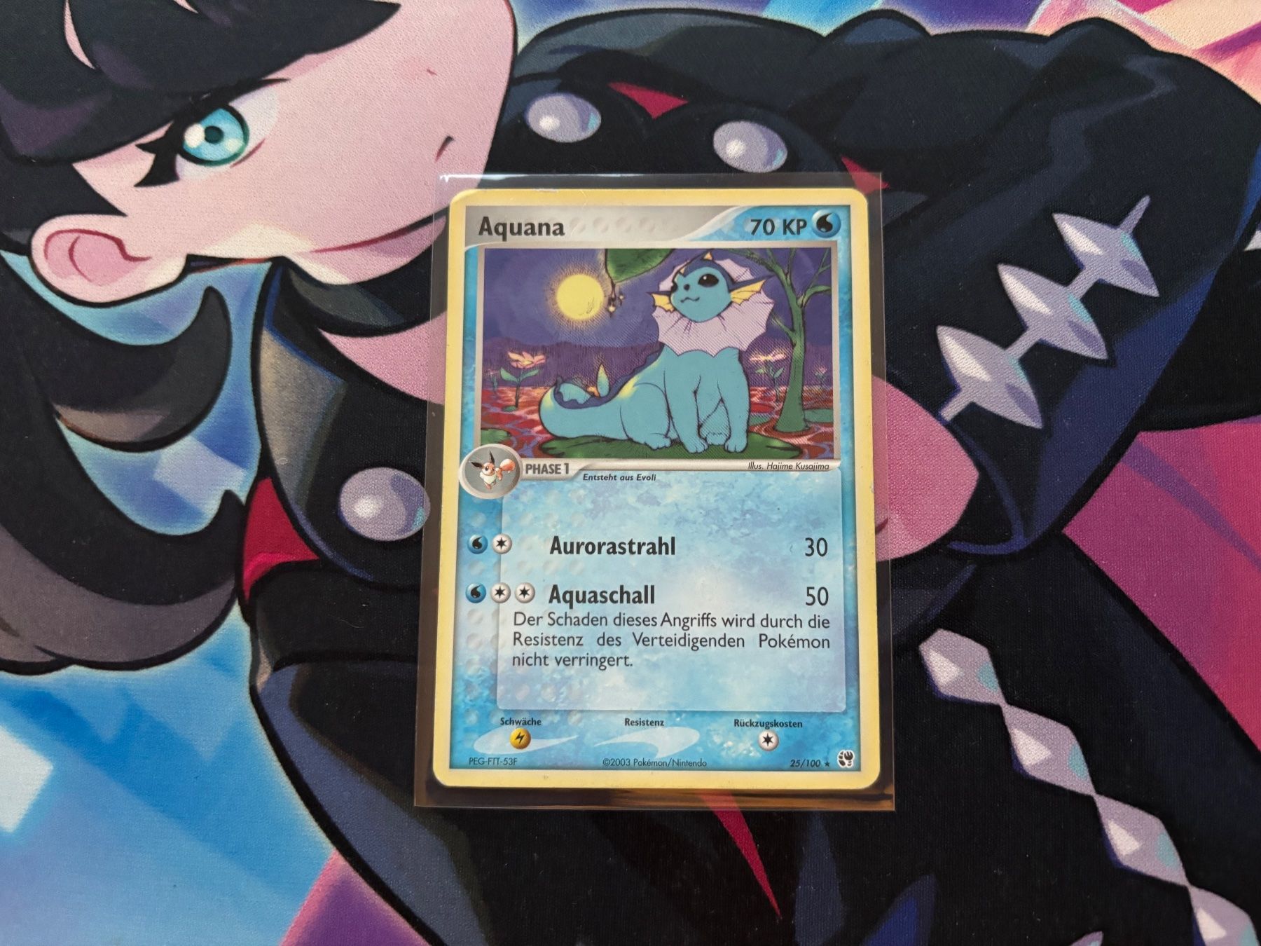 Pokémon Sammelbilder & Trading cards: 2003 POKEMON Aquana EX Sandsturm 025 – Gebraucht aus Wilen (Sarnen) von Seeungeheuer