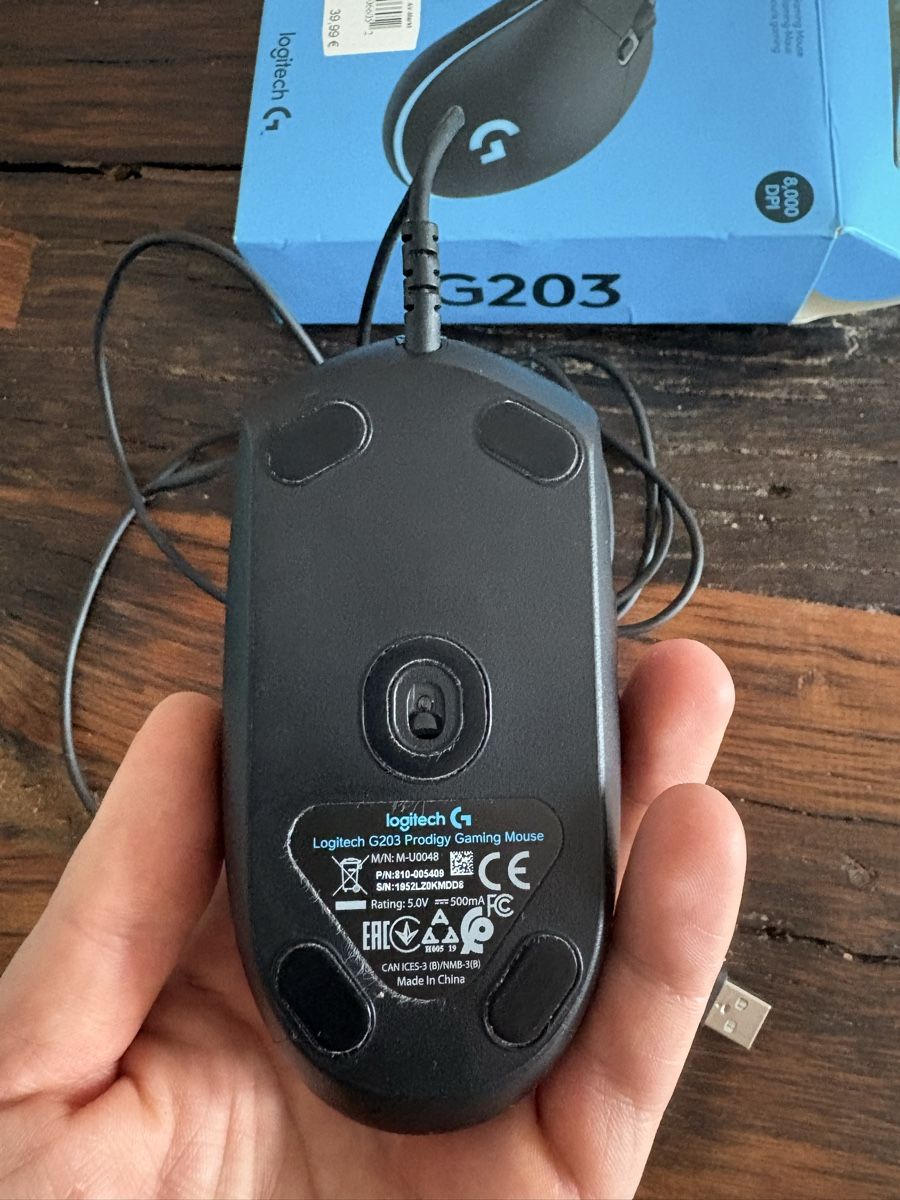 Logitech Mouse: Logitech G203 USB Maus – Usato da Zürich venduto da Gan_rnc8 1