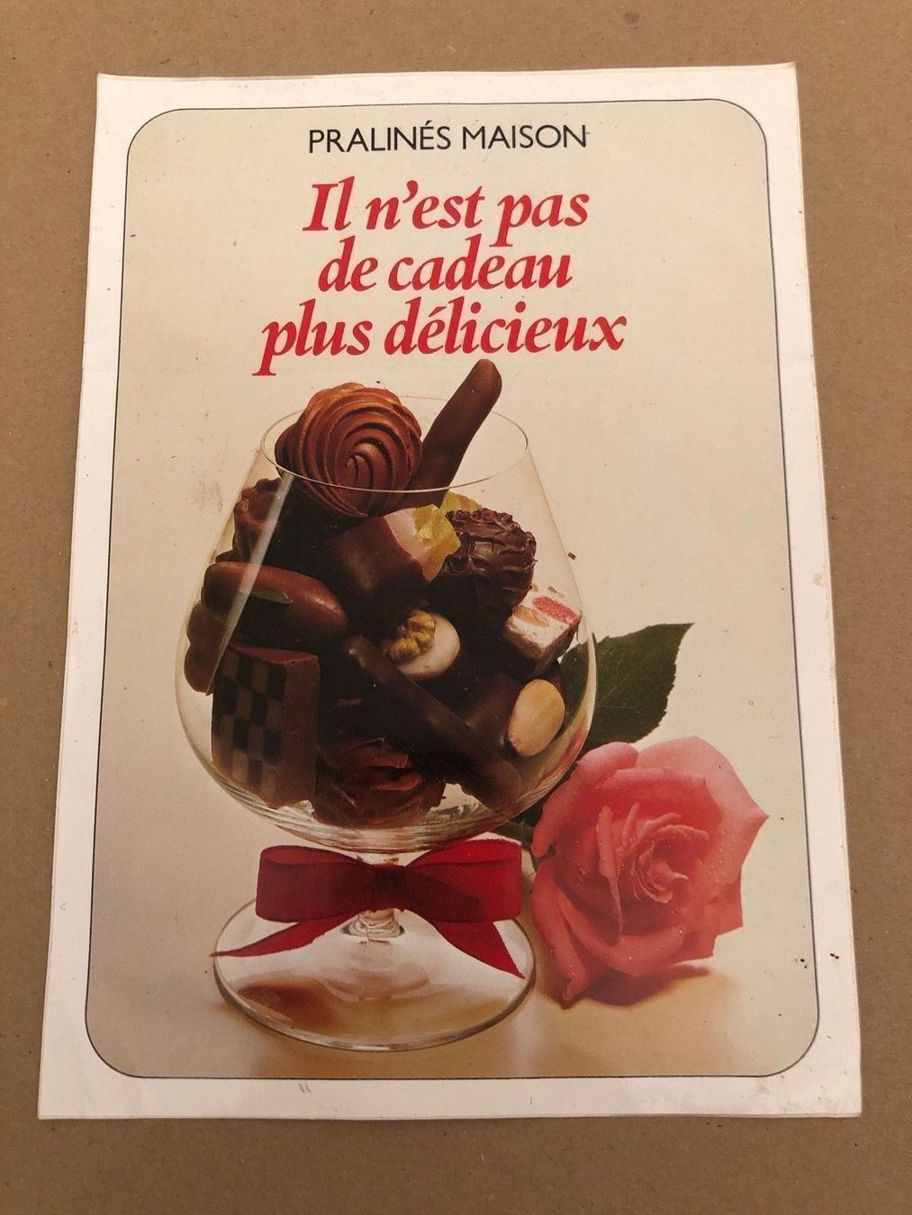 Aufkleber: Pralinés Maison Abziehbild / Kleber – Gebraucht aus Winterthur von cheerio97