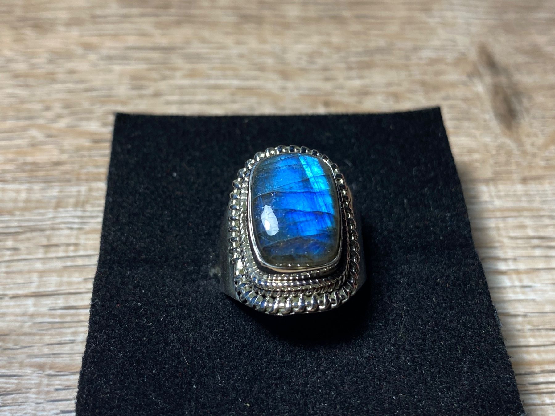 Anelli: Orientalischer Silber 925 Ring mit natürlichem Labradorit – Nuovo e nell'imballaggio originale da Laax venduto da Kiki_Kingdom3 6