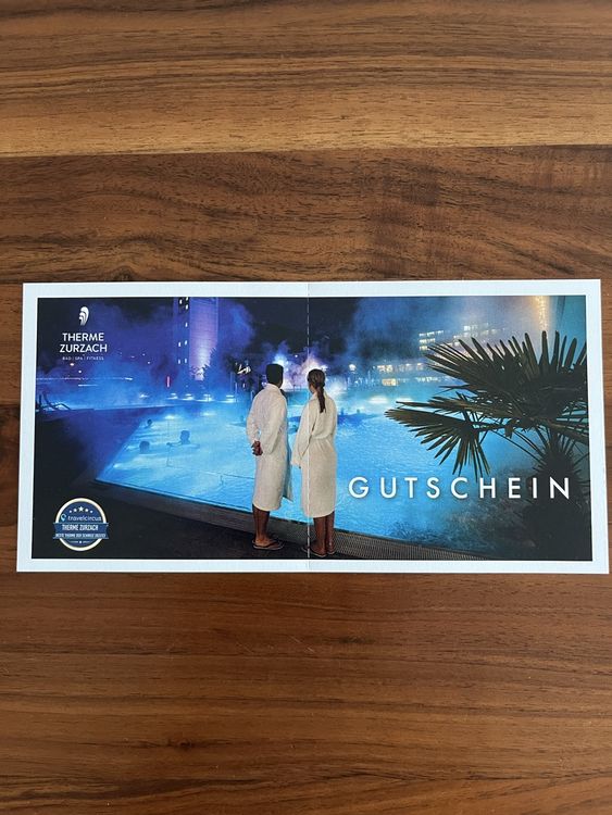 Therme Zurzach Gutschein für 2 Tageseintritte zu verkaufen! (Neu und ...