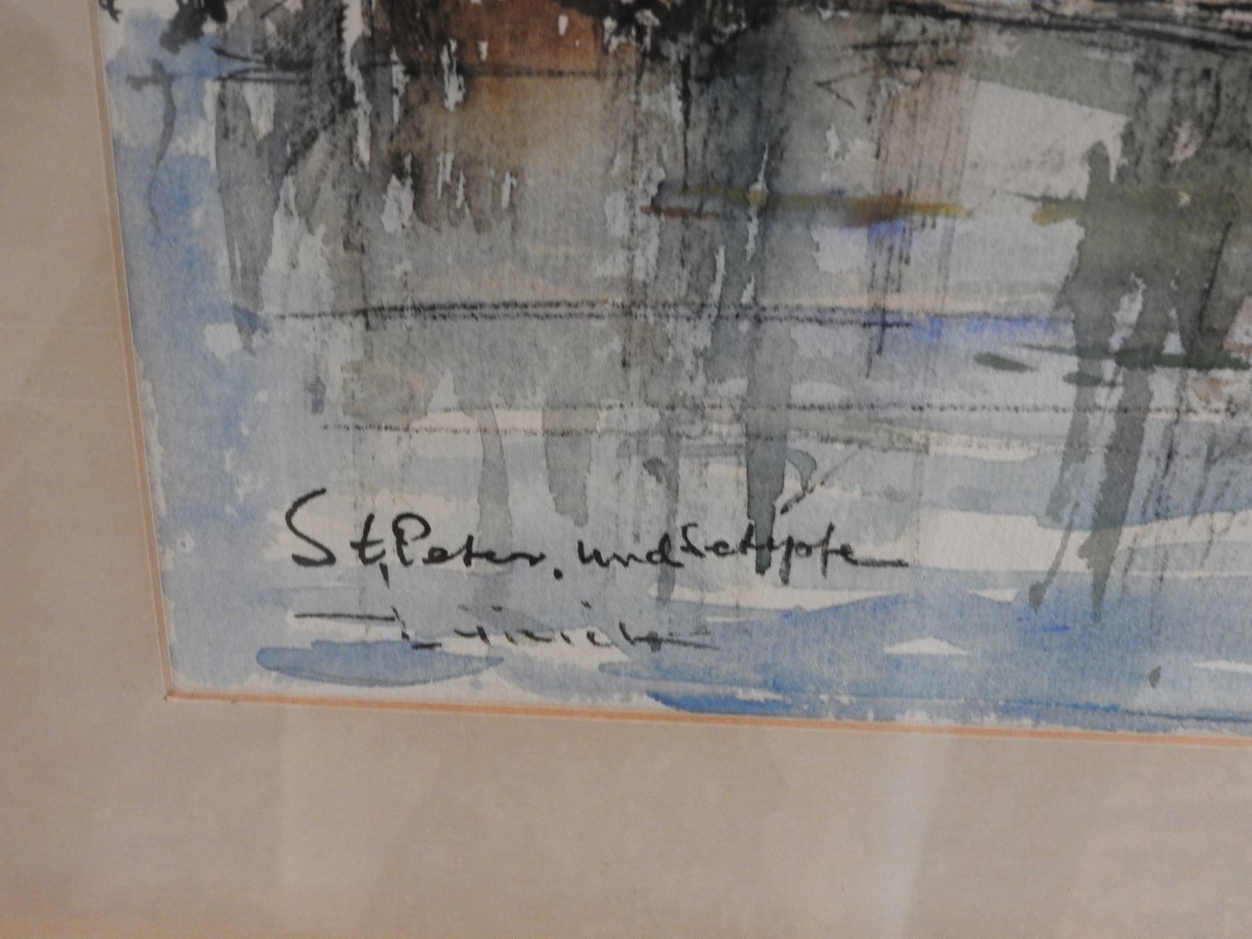 Gemälde: Michel Soutine - Zürcher Impressionen – Gebraucht aus Stetten AG von Brissago25 2