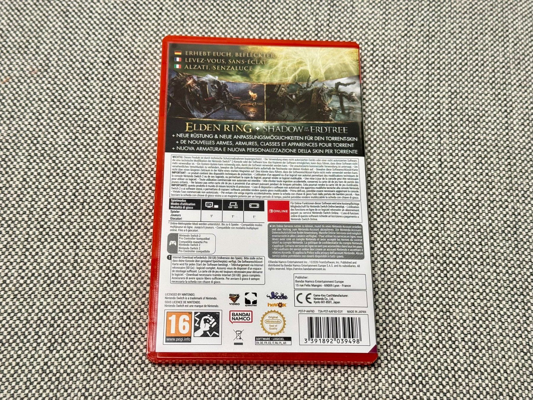Giochi: Elden Ring: Tarnished Edition - Nintendo Switch 2 – Usato da Wald ZH venduto da TheVictorLee2016 1