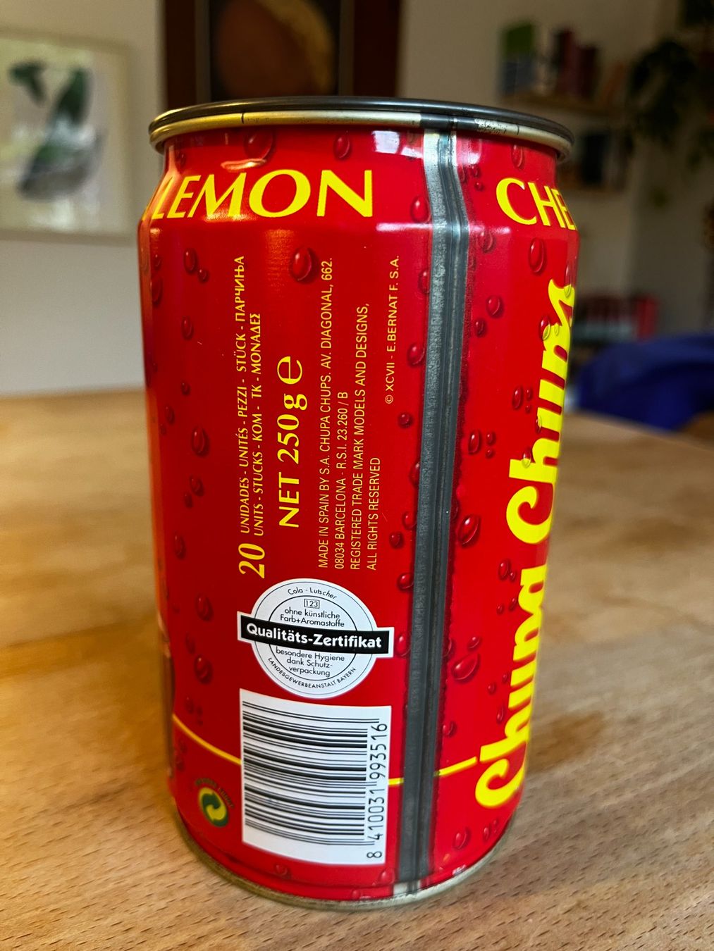 AluBox Altro in Decorazioni & Accessori: Chupa Chups Cola Dose, Blechdose, Sammlerstück – Usato da Zürich venduto da Allrounders 4
