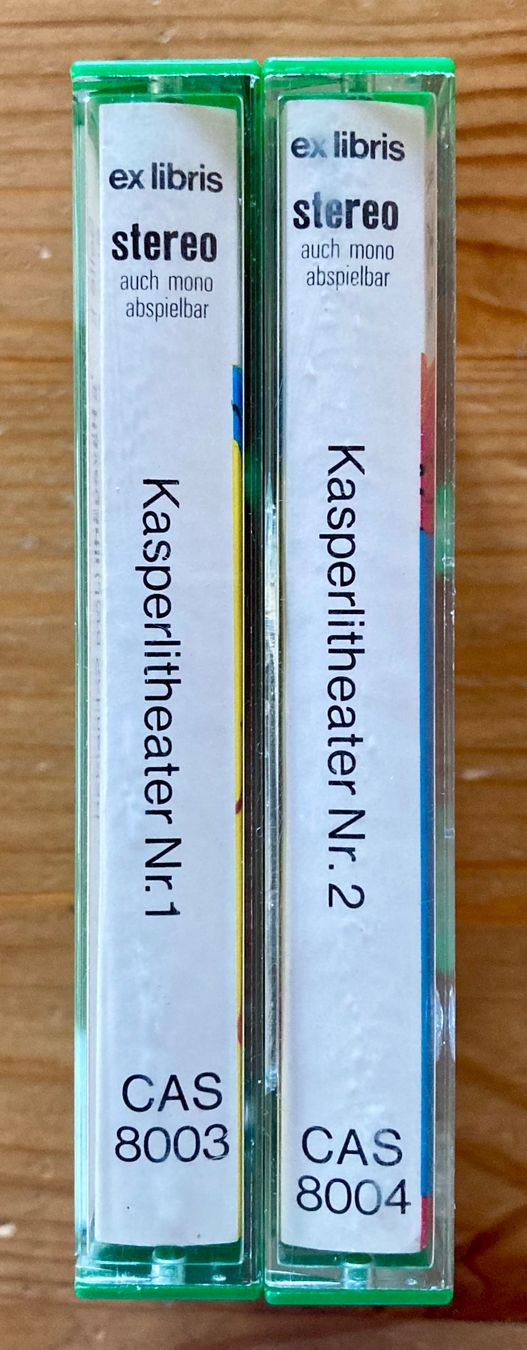 Musicassette: 2x Kasperlitheater (ex libris, 1980) – Usato da Zürich venduto da Djmotionch 3