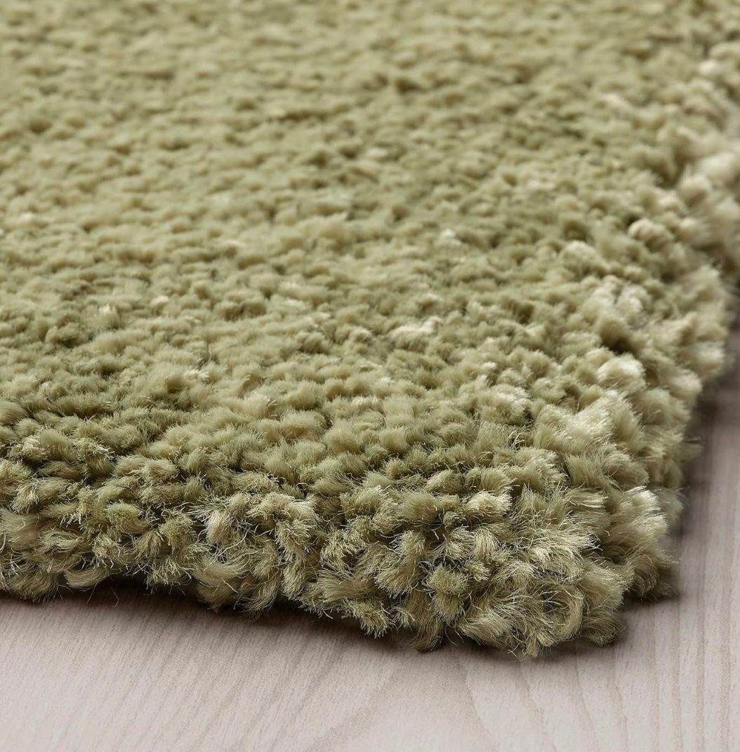 Ikea Tappeti: Teppich Hochflor STOENSE Ikea, hellgrün – Usato da Zürich venduto da mil_d5v9
