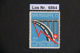 2. Weltkrieg-Marken Mineure                         Los 6864