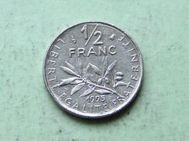 1/2 Franc (50 centimes) France 1995 Semeuse