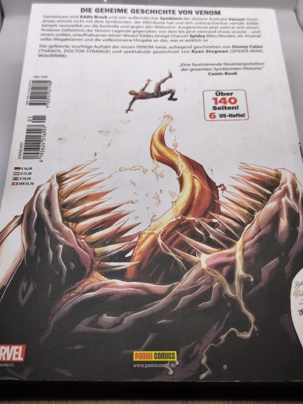Comics: Marvel Comics : Venom #1 - Neuestart - Mai 19 – Gebraucht aus Conthey von Th3gr4yf0x 2