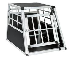 Hundetransportbox single mit gerader Rückwand 54 x 69 x 50 c