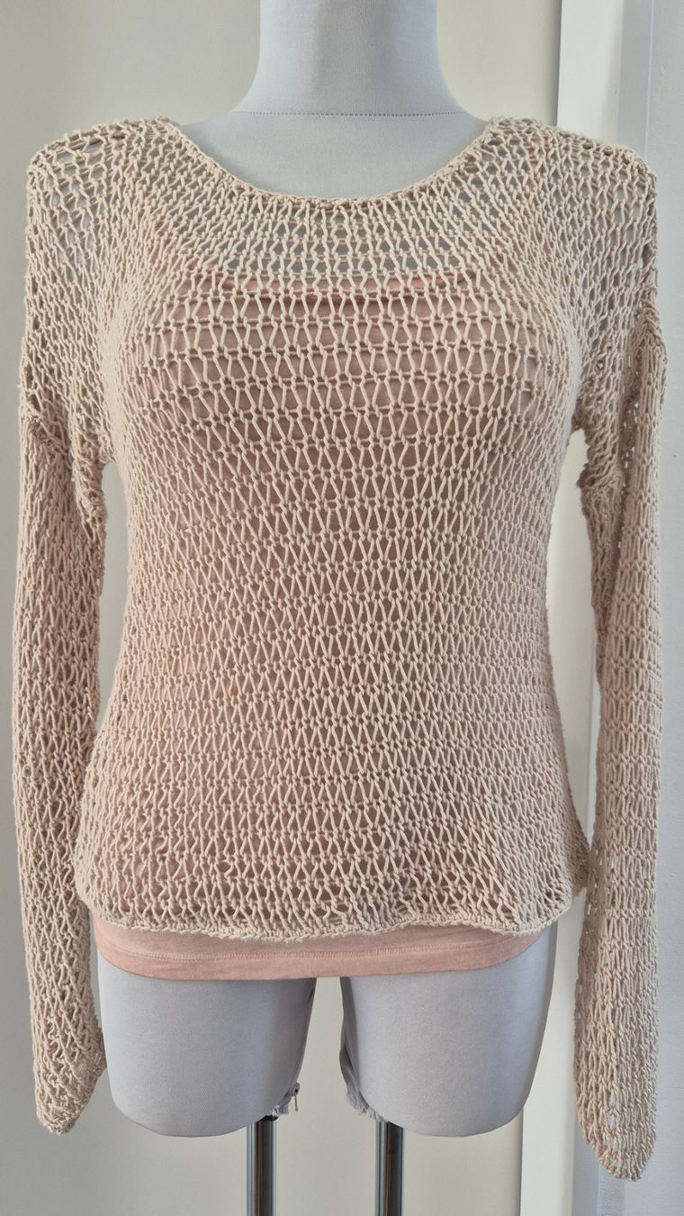 Pullover & Sweatshirts: HUNKYDORY KNIT SWEATHER - Garn-Pullover sandfarben Gr. S – Gebraucht aus Stäfa von Lullaby67