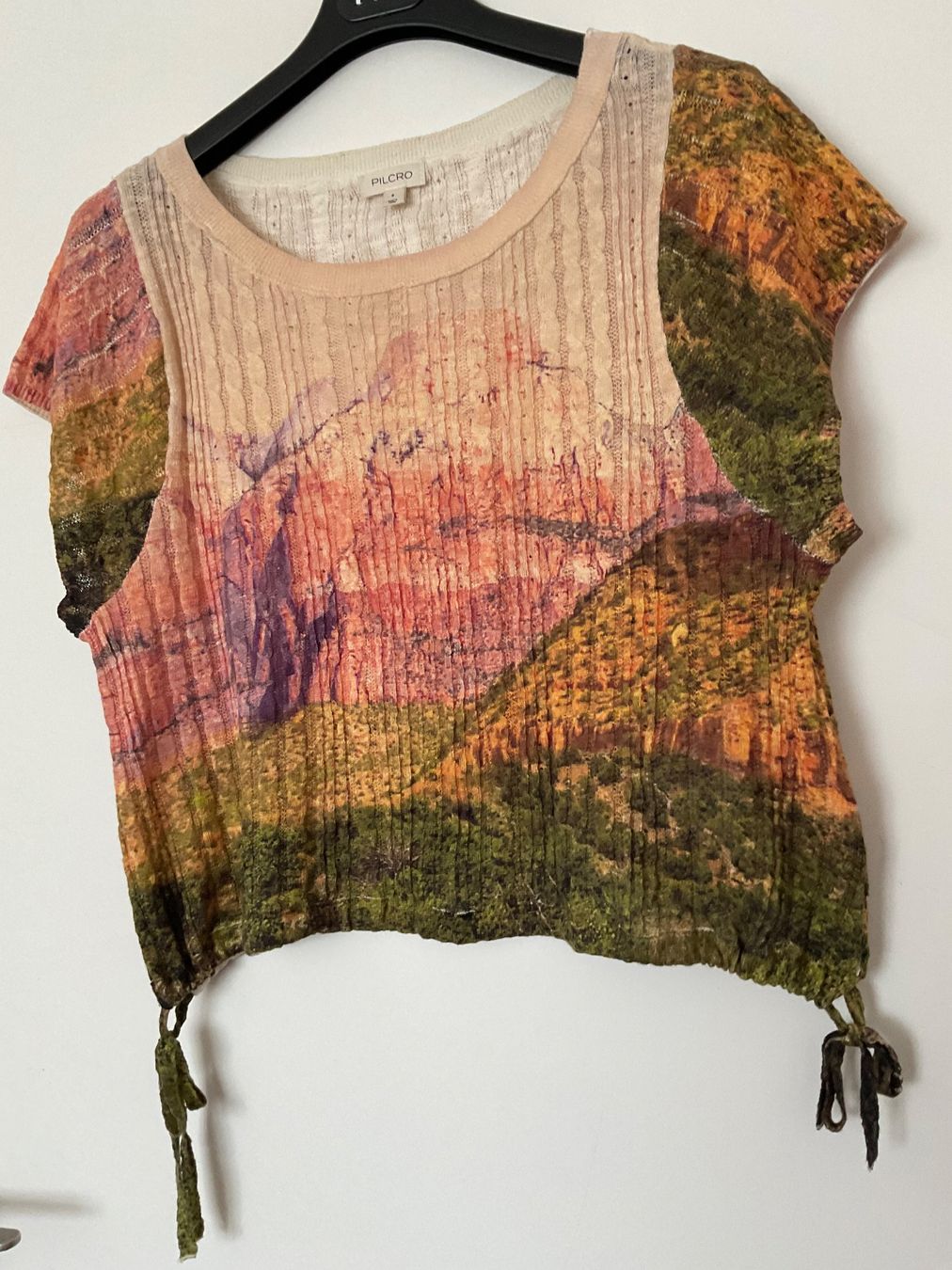 Camicette: PILCRO BW Leinen oversize Croppet Bluse Gr S NEU – Nuovo e nell'imballaggio originale da Schlieren venduto da Vilsonella 1