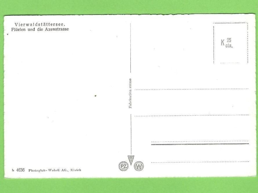 Cartoline postali: Fluelen Vierwaldstättersee – Nuovo (secondo la descrizione) da Zürich venduto da t24_de 1