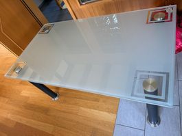 Glastisch 160x90cm