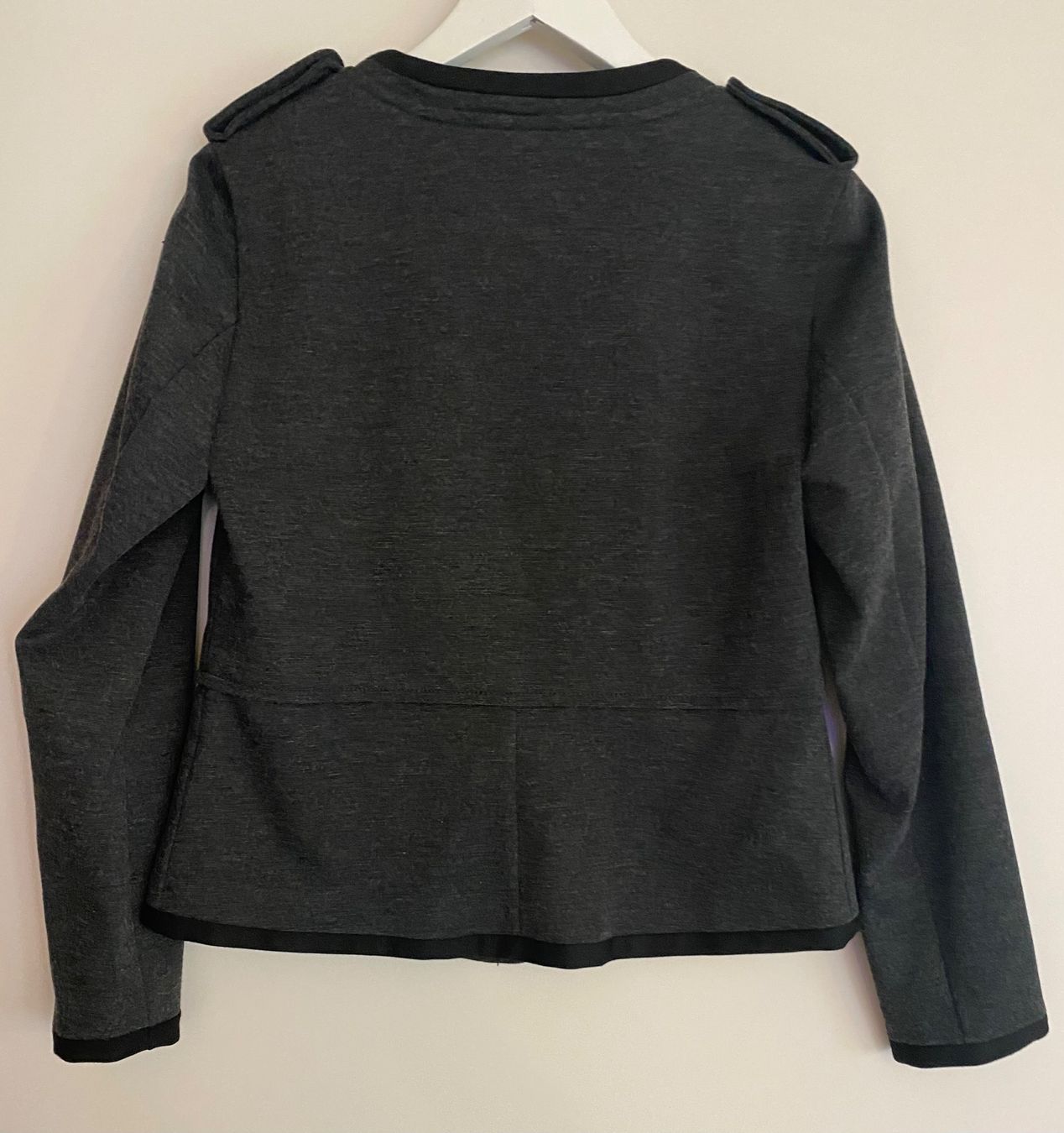 Zara Jacken: Blazer von ZARA, grau/schwarz, Gr. L – Gebraucht aus Zürich von Maria2021 2