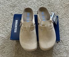 Birkenstock Boston Größe 43 Sand Wildleder