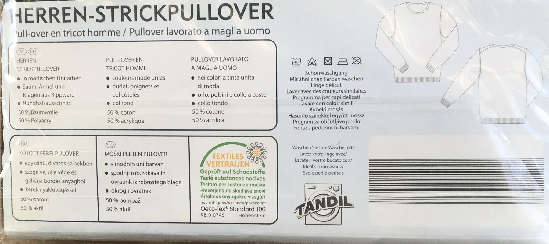 Maglioni & Felpe: HERREN-STRICKPULLOVER NEU UND ORIGINALVERPACKT – Nuovo e nell'imballaggio originale da Ostermundigen venduto da crazy-horse-1840 7