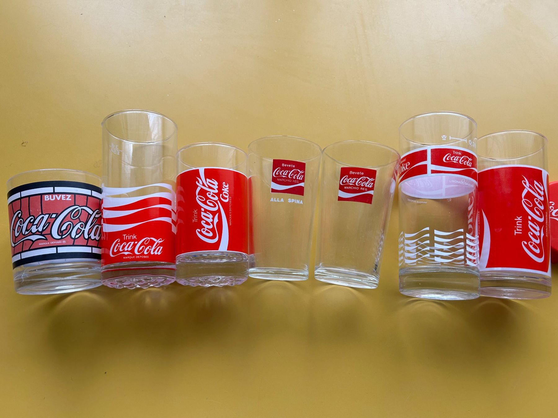 Verres: Coca-Cola Gläser Sammlung – D'occasion à Pieterlen par fif007 2