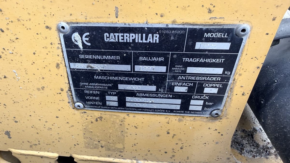 Caterpillar Carrelli elevatori e a forche: Caterpillar Gabelstapler DP25 – Usato da Bonaduz venduto da A13_Automobile 8