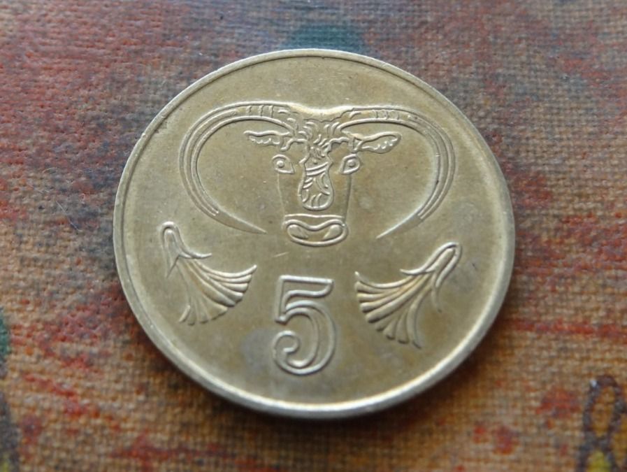 Alle Münzen: CHYPRE  5  Cents  1998 – Gebraucht aus Romanel-sur-Lausanne von Swift13