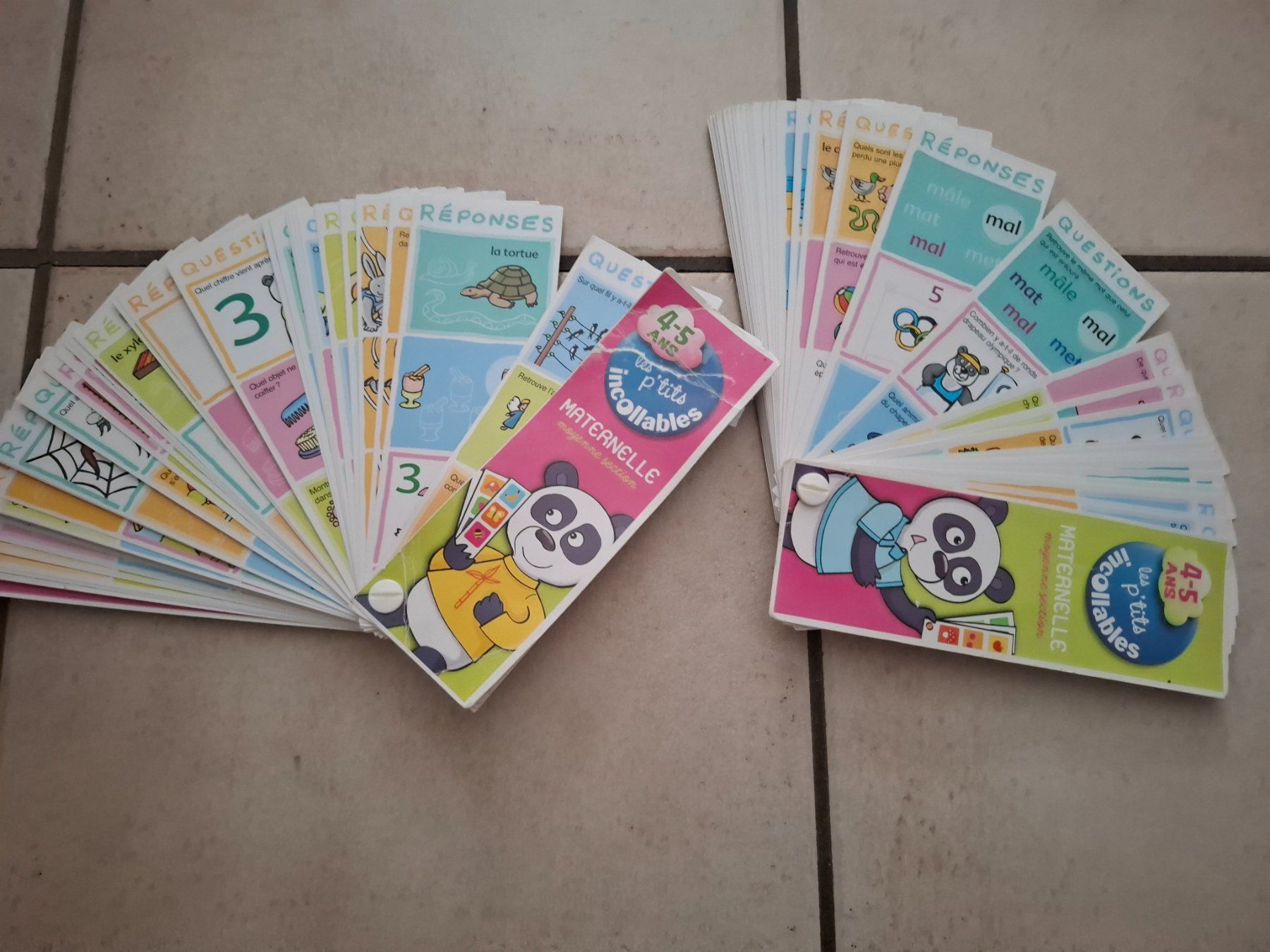 Spiele: Cartes éducatives "Les petits incollables" maternelle – Gebraucht aus Les bois von Steph-tigrou 1