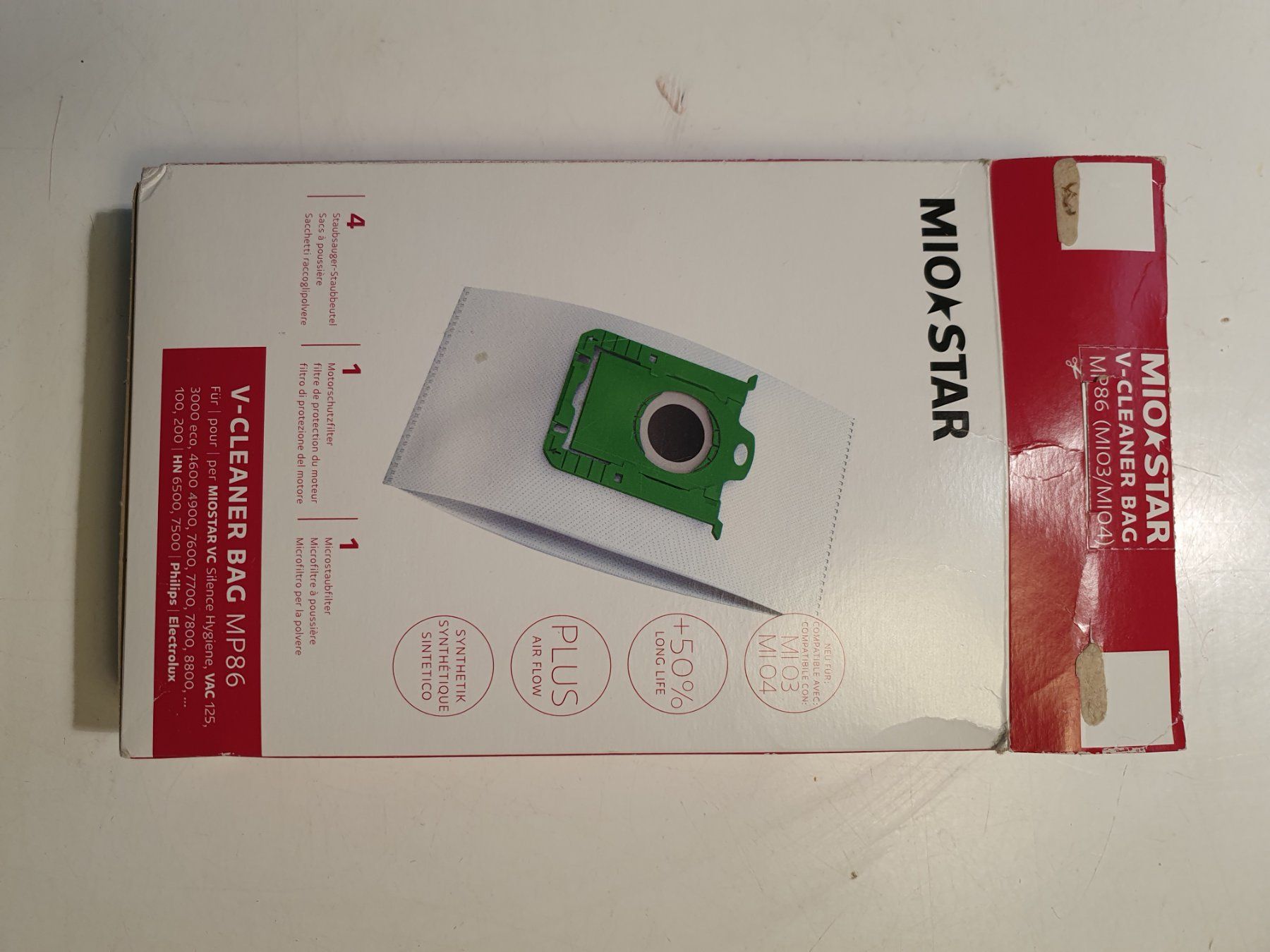 Migros Altro per la casa: V-Clenaer BAG MP86 2 Beutel + Filter – Usato da Zürich venduto da loosebone