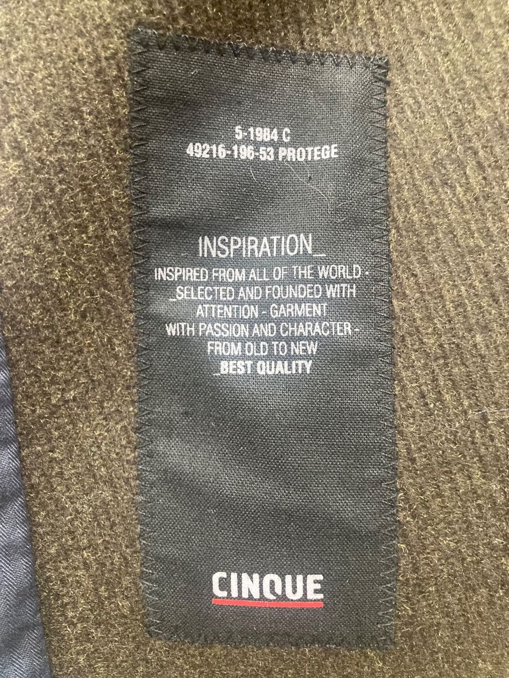 Cinque Cappotti: Kurzmantel Cinque oliv – Usato da Sursee venduto da Auktion29 9