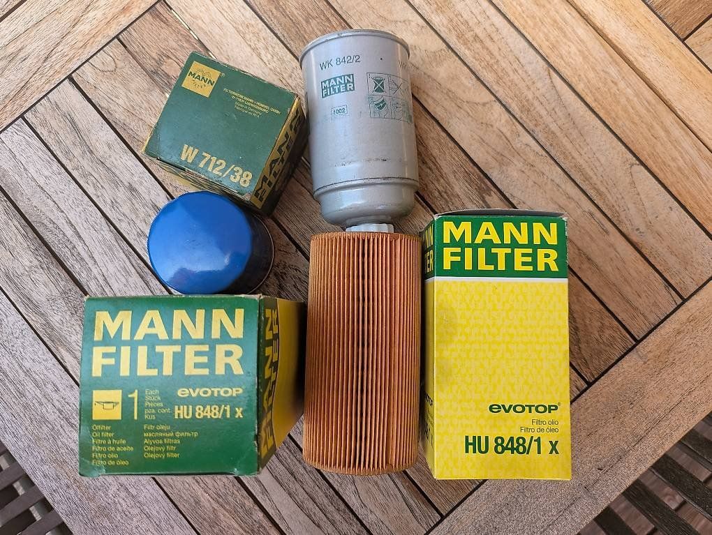Alle Autoersatzteile: MANN Kraftstofffilter 842 848 Ölfilter 712 – Gebraucht aus Thalheim AG von epservices