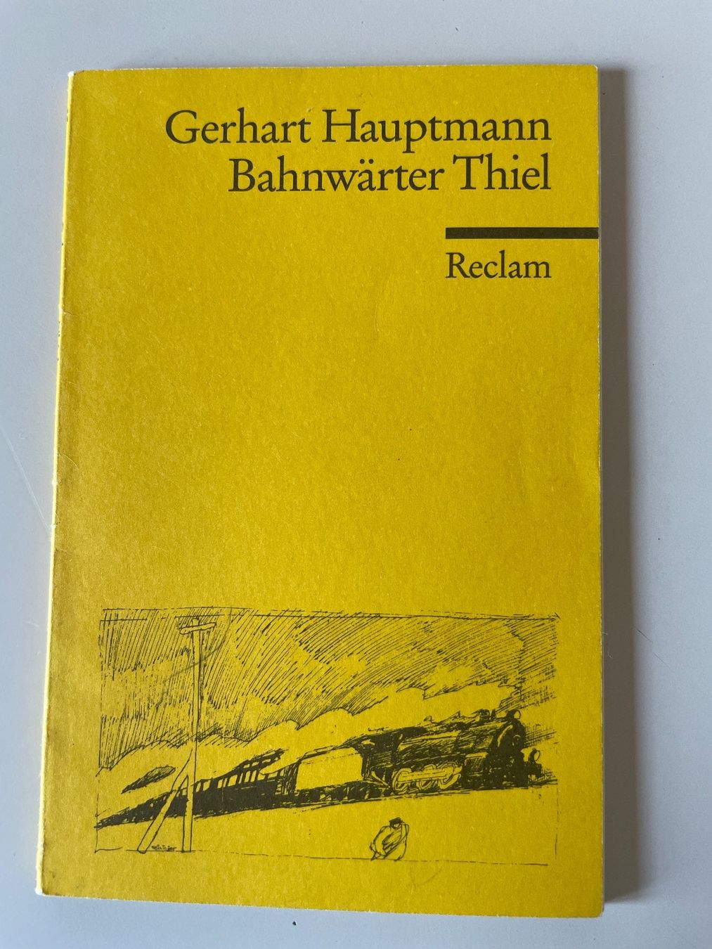 Livres: Gerhart Hauptmann Bahnwärter Thiel – D'occasion à Kappelen par Waloga