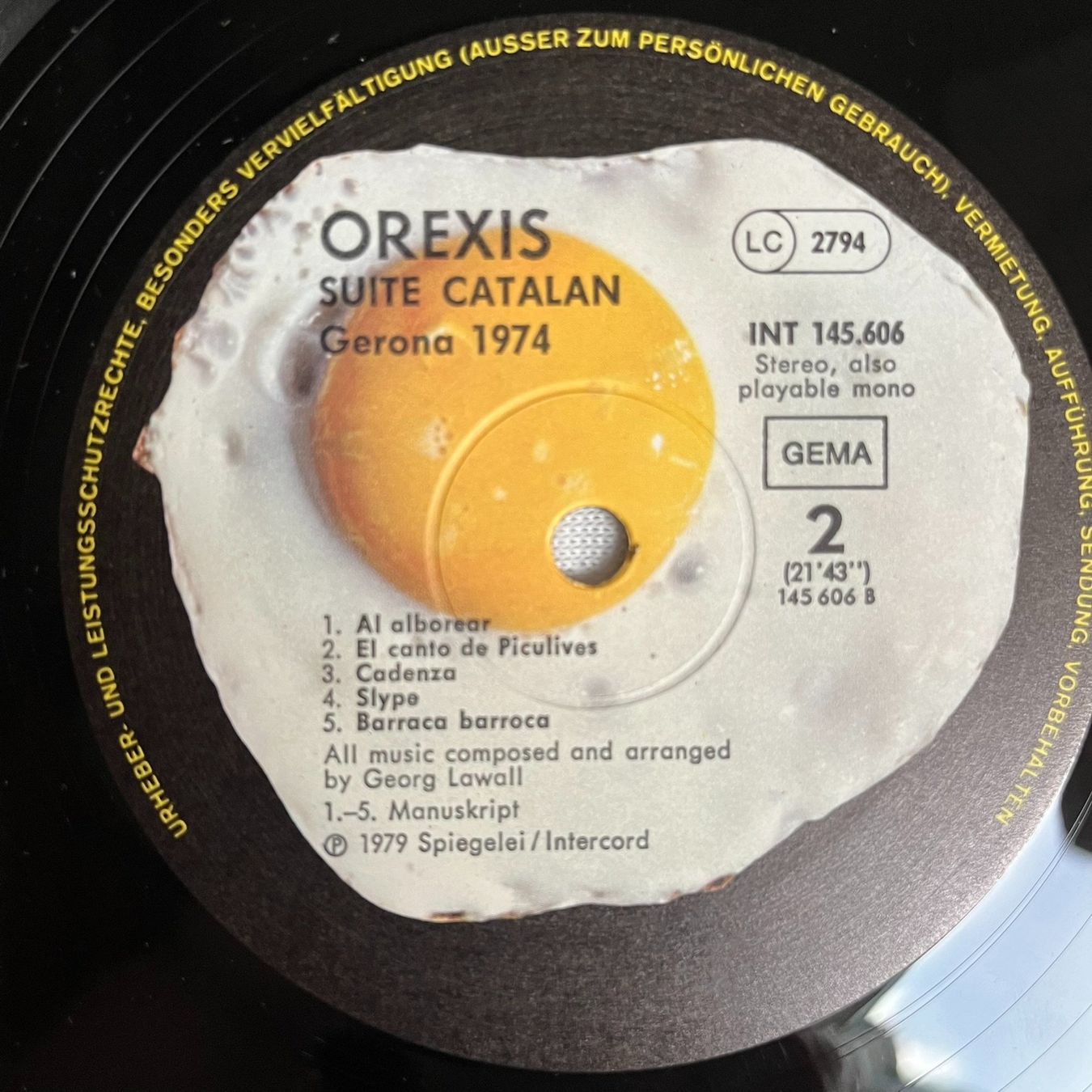 Vinyles: Orexis – Reflection vinyl LP 1979 German pressing jazz – D'occasion à Effretikon par ChrisLamberger 2