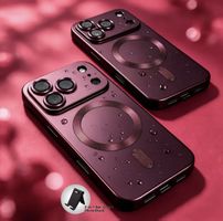 Schutzhülle für iPhone mit Ständer dunkelrot neu