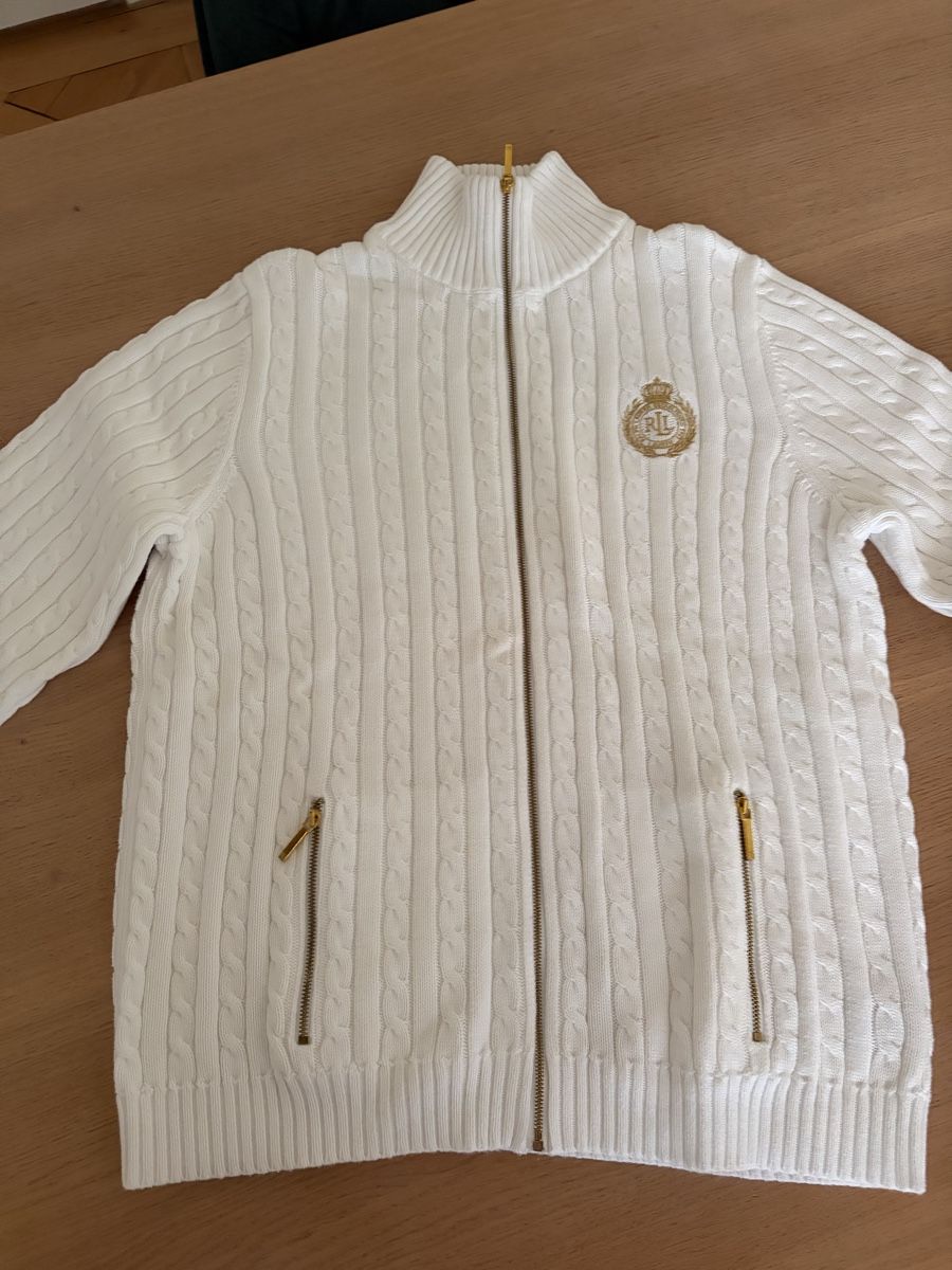 Ralph Lauren Giacche: Ralph Lauren Strickjacke Weiss  – Usato da Zürich venduto da giu_f78m 1