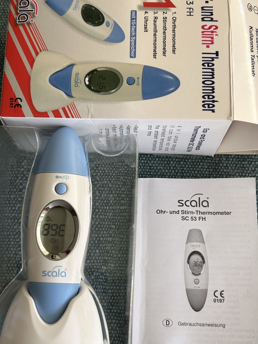 Altro per la casa: Ohr- und Stirn- Thermometer – Nuovo e nell'imballaggio originale da Frauenfeld venduto da berk39 3
