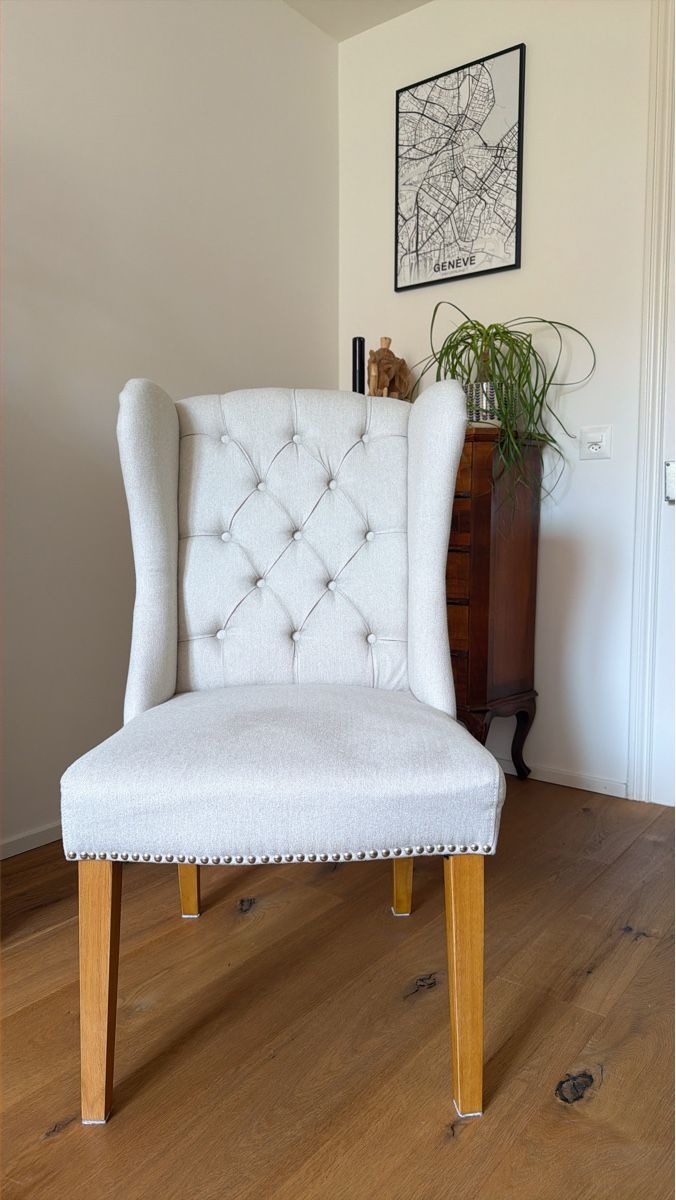 Fauteuils: Exklusiver Ohrensessel aus Stoff  – D'occasion à Basel par tho_bei