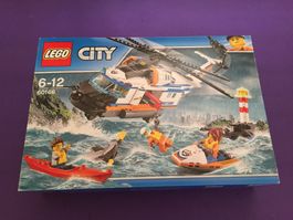 LEGO City Hélicoptère garde-côtes 60166 Neuf