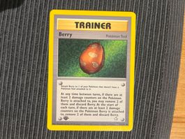 Pokemon Berry 1.Edition Non Holo Neo Genesis
