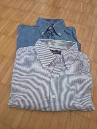 2 Mango Herrenhemden – Größe S